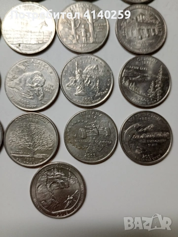 САЩ МОНЕТИ 1/4 КУОРТЪР ДОЛАР , снимка 5 - Нумизматика и бонистика - 53441743