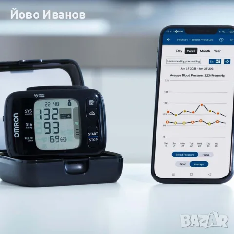 Апарат за кръвно Omron RS7