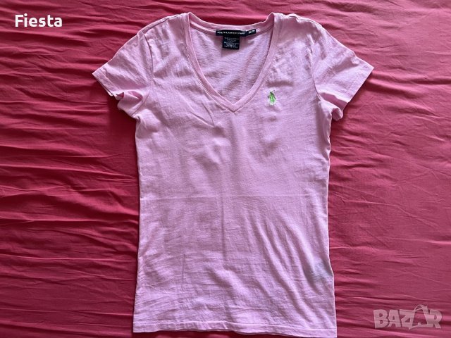 Polo Ralph Lauren Нова оригинална тениска в розово блуза, снимка 2 - Тениски - 41565783