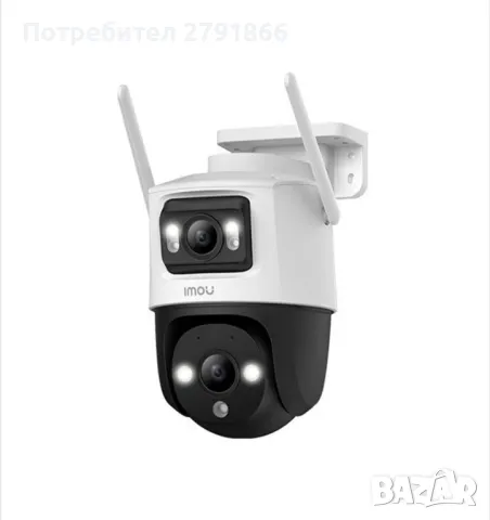 Wi-Fi двойна камера 8MP - Imou Outdoor Camera Cruiser Dual (IPC-S7XP-8M0WED, снимка 7 - HD камери - 48481351