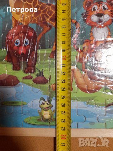 Дървени пъзели в отлично състояние , снимка 6 - Игри и пъзели - 39478015