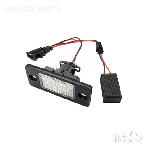 LED светлини плафони за заден номер VW Tiguan, Golf, Passat, Porsche Cayenne, снимка 3 - Части - 48815603