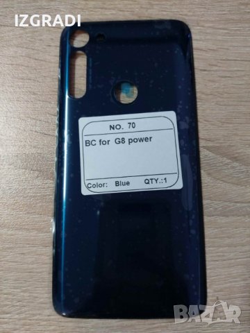 Заден капак, панел за Motorola G8 Power, снимка 2 - Резервни части за телефони - 40030932