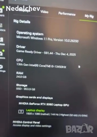 Геймърски лаптоп Lenovo , снимка 5 - Лаптопи за игри - 53118542