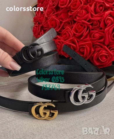 Черен колан GGкодIM64H, снимка 1 - Колани - 43389588