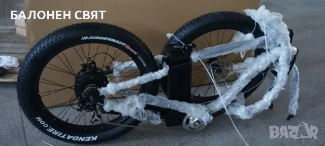 Хибрид Електрически Триколесен Велосипед FAT 36V 350W 13Ah, снимка 7 - Велосипеди - 47709488