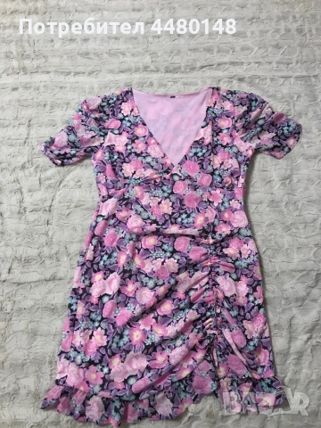 Цветна рокля, снимка 3 - Рокли - 50507028