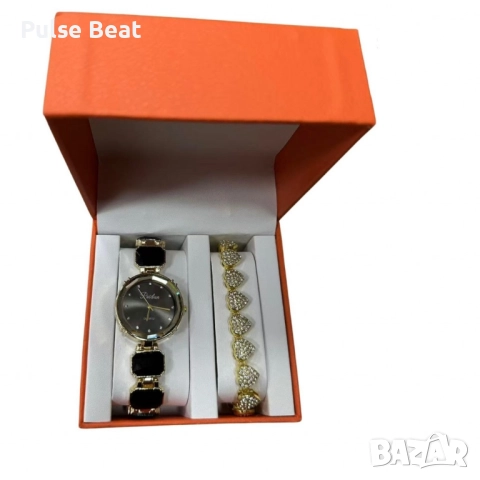 Разкошни дамски комплекти – часовник и гривна, снимка 4 - Дамски - 52057817