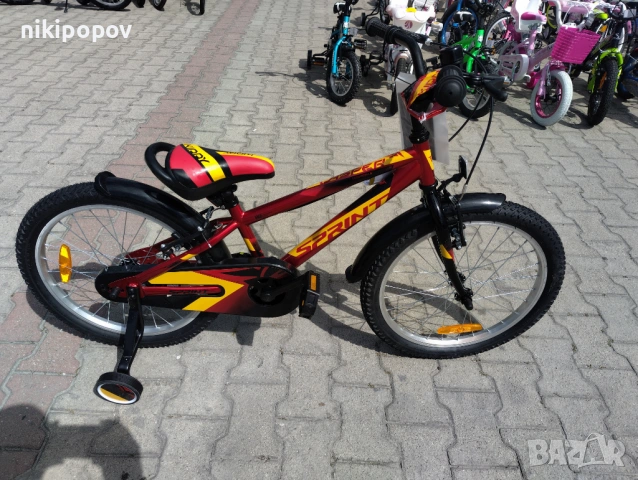 SPRINT Велосипед 20" CASPER червен, снимка 2 - Велосипеди - 53773144