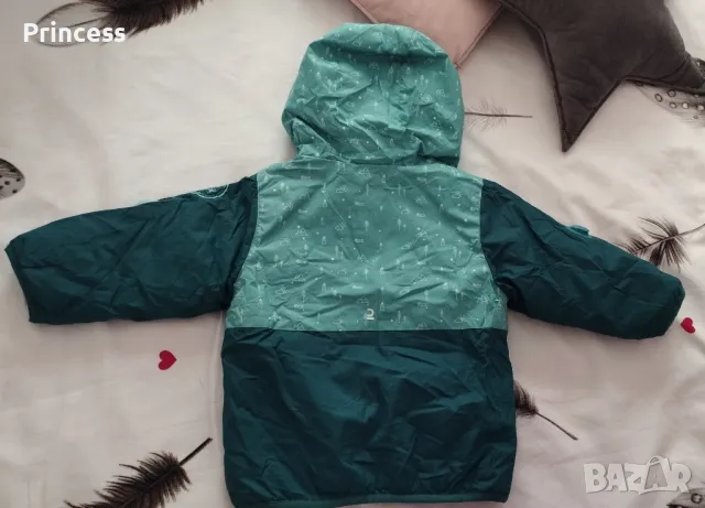 Детско зимнo яке от Decathlon 18 месеца, снимка 4 - Бебешки якета и елеци - 48235377