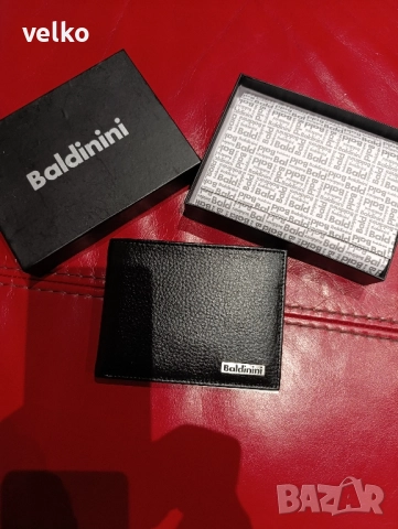 мъжки кожен портфейл baldinini