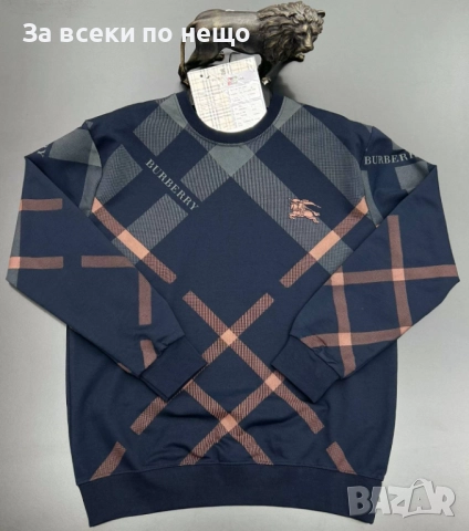 Burberry Мъжка Блуза С Дълъг Ръкав Бърбъри Код A978