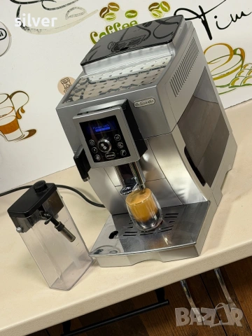 Кафемашина кафе автомат delonghi magnifica cappuccino с гаранция