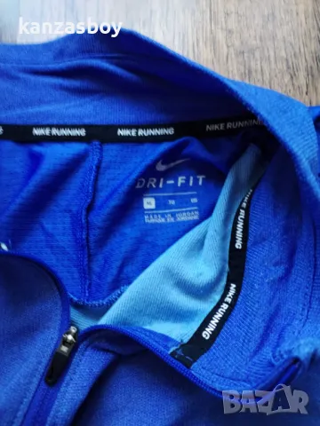 Nike Dri-FIT Element Top Half-Zip - страхотна мъжка блуза ХЛ КАТО НОВА, снимка 3 - Блузи - 49416032
