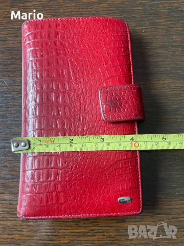 Petek дамски портфейл червен, снимка 3 - Портфейли, портмонета - 53219538