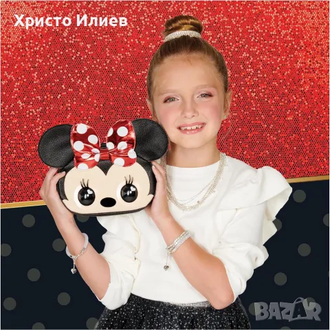 PURSE PETS Интерактивна чанта Мини Маус със звуци, снимка 2 - Други - 49984546