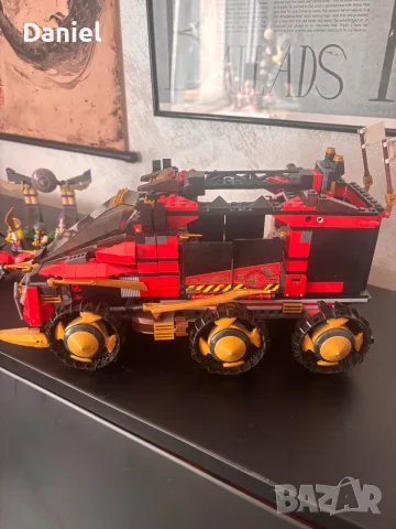 LEGO Ninjago 70750 Ninja DB X – Като нов, снимка 2 - Конструктори - 55925675