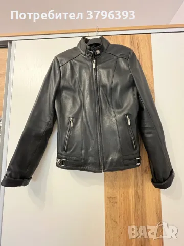 Дамско яке естествена кожа