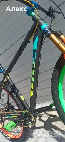 Нов велосипед 29 цола Л51 Въздушна вилка Cross GRX 9 хидравлични спирачки , снимка 6 - Велосипеди - 51327677