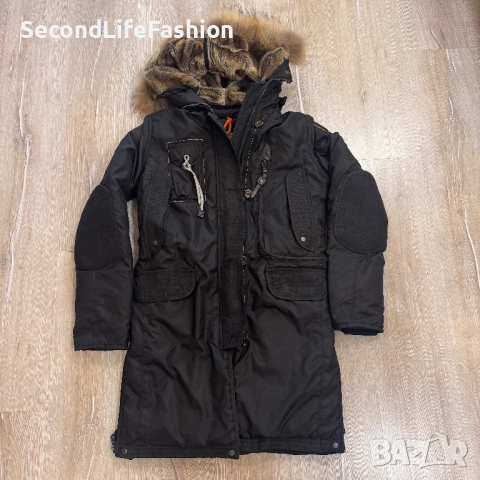 Дамско парка Parajumpers Masterpiece, черно, размер XS, пухено яке от гъши пух