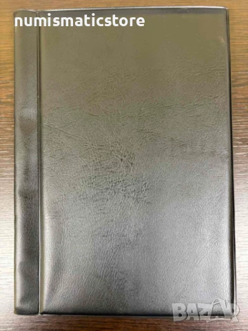 Класьор ELEGANT за 300 монети с 14 листа , черен, снимка 4 - Нумизматика и бонистика - 51172131