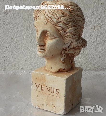 Малка пластика, метал фигура статуетка, Венера, Венера - бюст, снимка 13 - Статуетки - 30166184