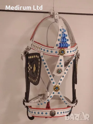 Юздечка, кантарма, башлък, конска амуниция, сарач, снимка 2 - Коне - 55931220