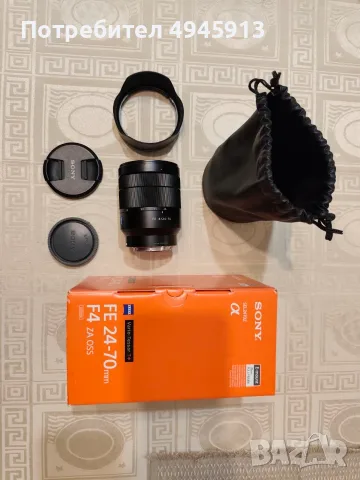 Обектив Sony FE 24-70mm f/4 OSS Vario-Tessar T* ZA