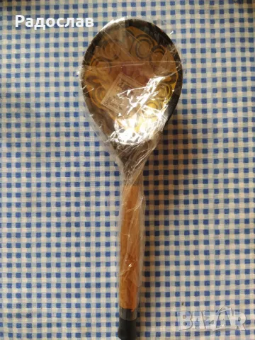 СССР сувенир дървена лъжица 