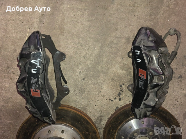 Комплект спирачни апарати и дискове за Audi RS6 C6  , снимка 2 - Части - 52392578