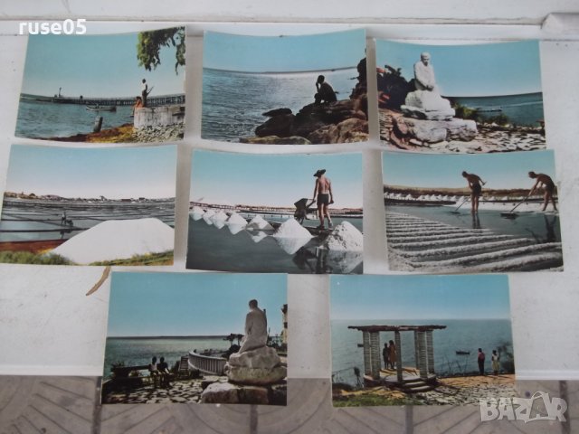 Лот от 8 бр. картички от град Поморие