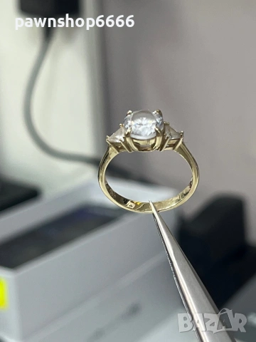 Златен пръстен 14 карата 3,73 грама , снимка 5 - Пръстени - 53315867