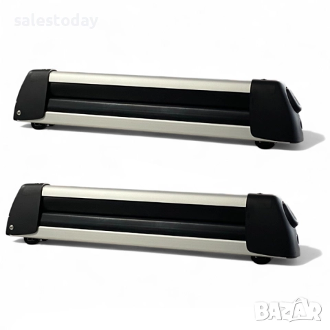 Ски багажник, Алуминиев, за  4 чифта ски или 2 сноуборда, 56см, снимка 3 - Аксесоари и консумативи - 35431412