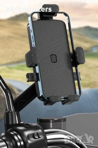 Стойка за колело и мотор C018 / Черна / Баркод : 2403369, снимка 2 - Резервни части за телефони - 47580555