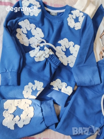 Видео НАМАЛЕНИ Памучен Детски комплект Labubu Размери 3/4 4/5 5/6 7/8 г., снимка 11 - Детски комплекти - 51513914