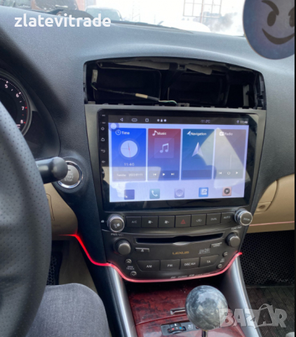 LEXUS IS200, IS220, IS250, IS300, IS350 - 10'' 2005-2013 Навигация,9369, снимка 2 - Навигация за кола - 36318175