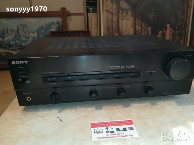 SONY TA-F319R AMPLIFIER-JAPAN-SWITZERLAND 2810211022, снимка 4 - Ресийвъри, усилватели, смесителни пултове - 34608503