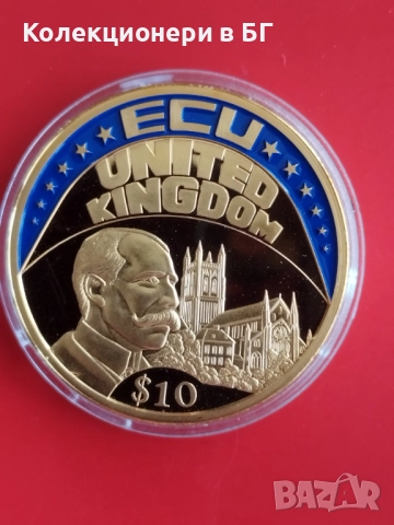 ГОЛЯМА ‼ПОЗЛАТЕНА‼ ВЪЗПОМЕНАТЕЛНА МОНЕТА - ЛИБЕРИЯ, снимка 2 - Нумизматика и бонистика - 52631939