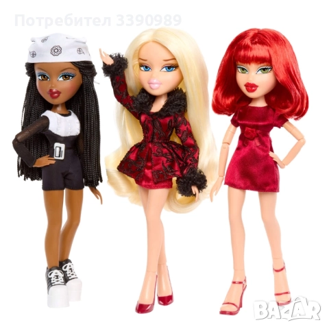3 Колекционерски кукли Брац Баровки - Шер, Дион и Амбър - Bratz Clueless - Cher, Dionne, Amber, снимка 8 - Кукли - 51943989