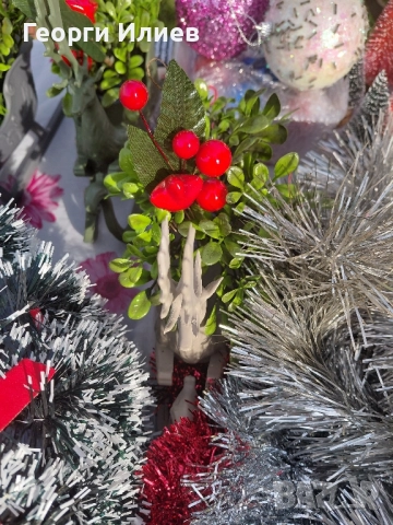 коледна украса и ръчно изработени гривни, снимка 7 - Декорация за дома - 52635795