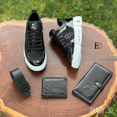 мъжки маратонки philipp plein, снимка 2 - Маратонки - 51454541