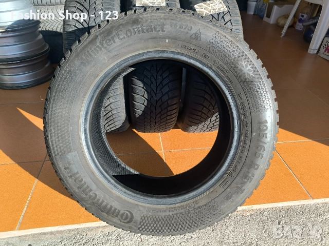 Зимни гуми 195 65 15 Continental Дот 21г, снимка 4 - Гуми и джанти - 52819020