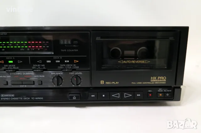 Sony TC-WR610 Double Cassette Deck, снимка 4 - Декове - 49390664