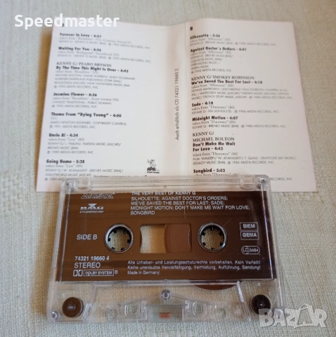 The Very Best of Kenny G, снимка 2 - Аудио касети - 52433057