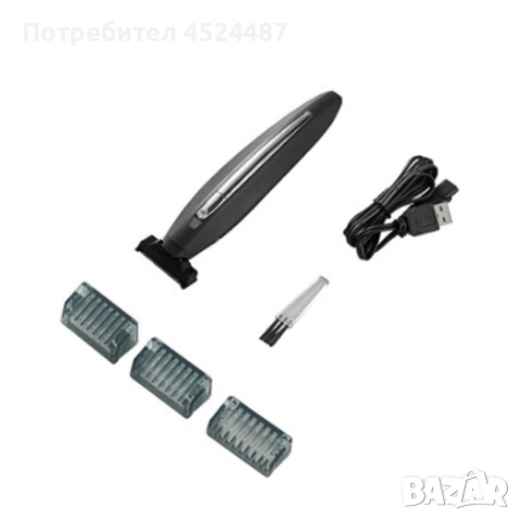 Прецизен тример за брада - до 45 минути работа, стил и удобство навсякъде, снимка 3 - Тримери - 53593024