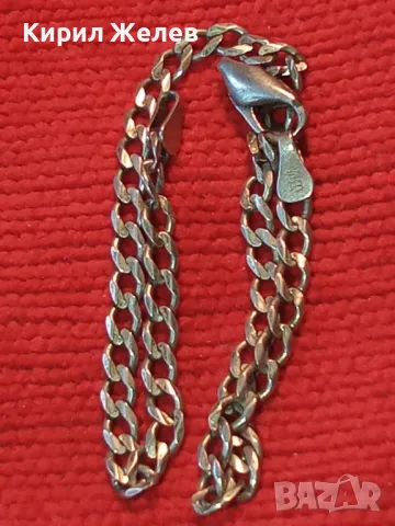 ВИНТИДЖ СРЕБЪРНА ГРИВНА МАРКОВО СРЕБРО 925 ODEMA КЛАСИЧЕСКА ПЛЕТКА с НУЖДА от ХАЛКИЧКА в КРАЯ 49740, снимка 12 - Гривни - 49553259