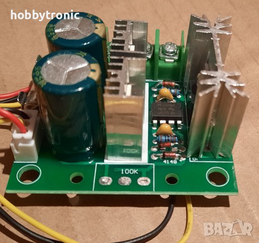 PWM DC регулатор 12-40V, 8A, снимка 3 - Друга електроника - 41649298