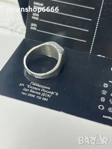 Сребърен пръстен 925, снимка 4 - Пръстени - 48629695