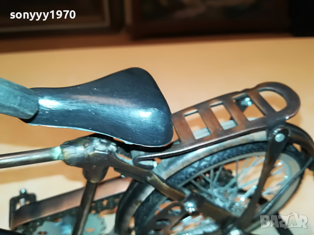 МЕТАЛНО МАСИВНО КОЛЕЛО ВНОС ШВЕЦИЯ 1604222012, снимка 13 - Антикварни и старинни предмети - 36478207