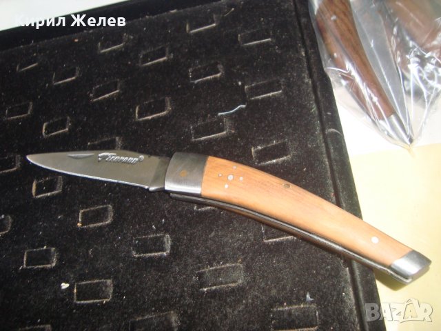 LEOPARD ЛЕОПАРД МАРКОВ ДЖОБЕН НОЖ ОРИГИНАЛЕН за КОЛЕКЦИЯ ОТЛИЧЕН РЪЧНО ИЗРАБОТЕН НОВ 24228, снимка 4 - Ножове - 33974517